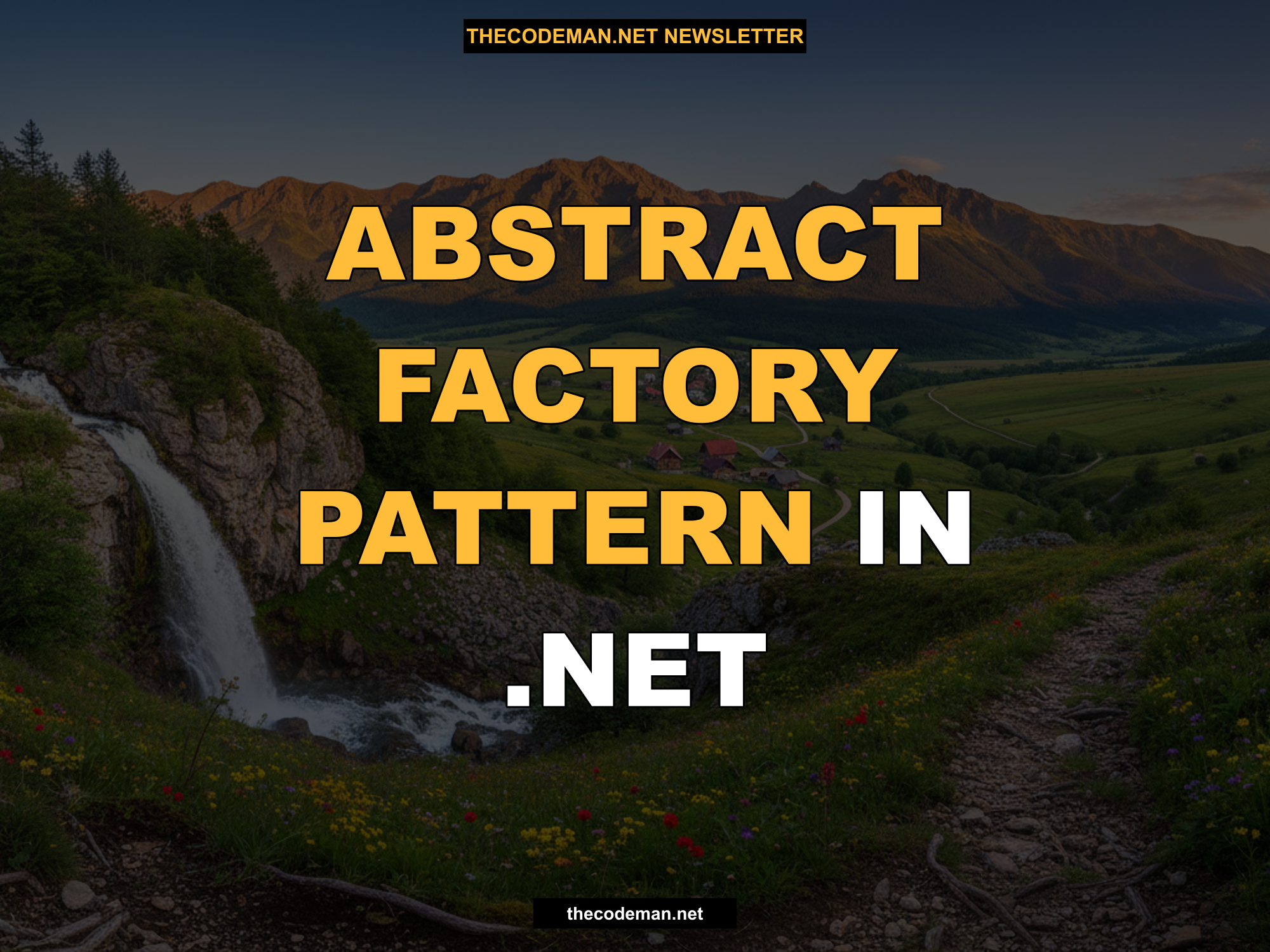 Abstract Factory Pattern in .NET