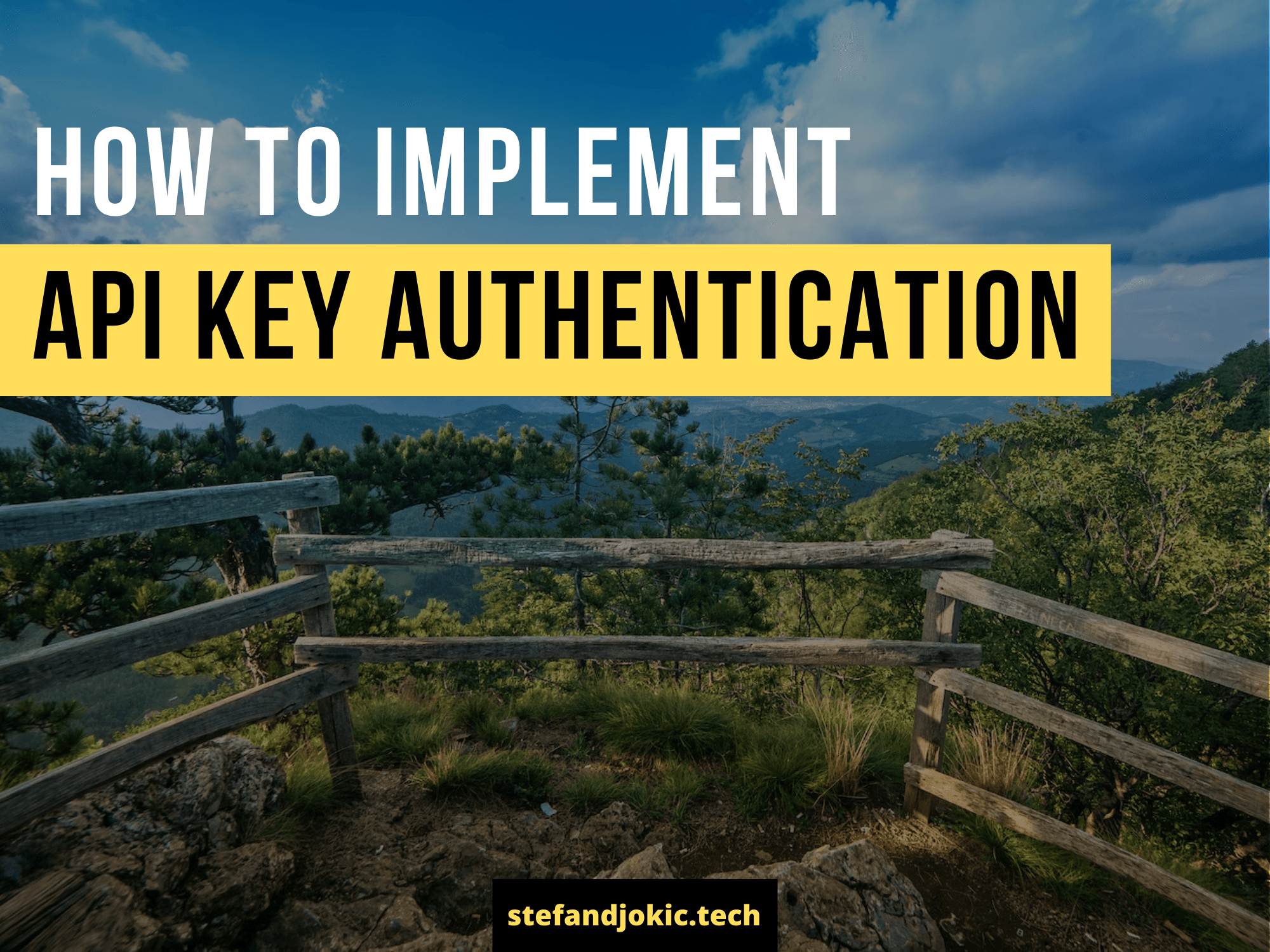 How to implement API Key Authentication