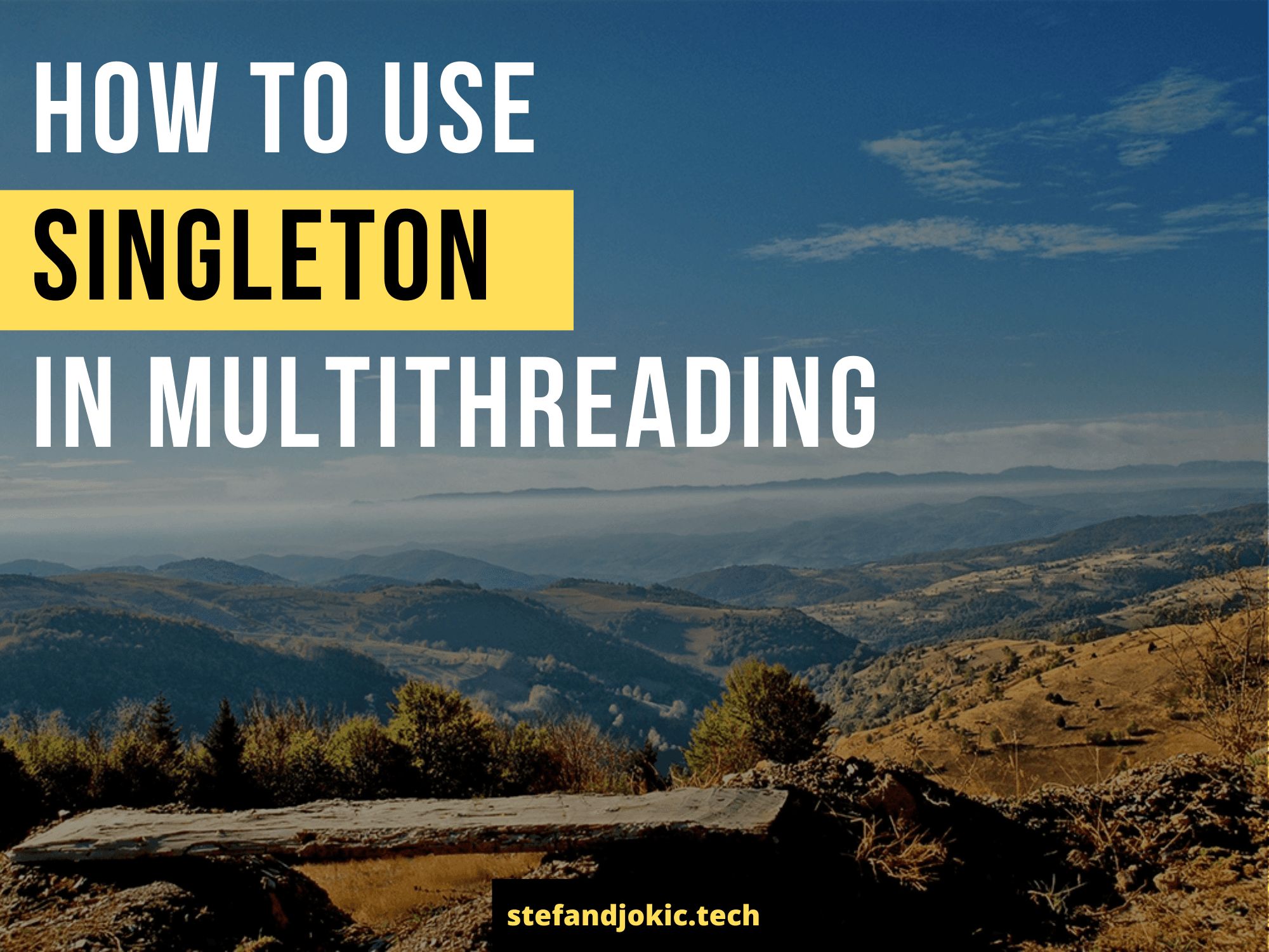 How to use Singleton in Multithreading in .NET