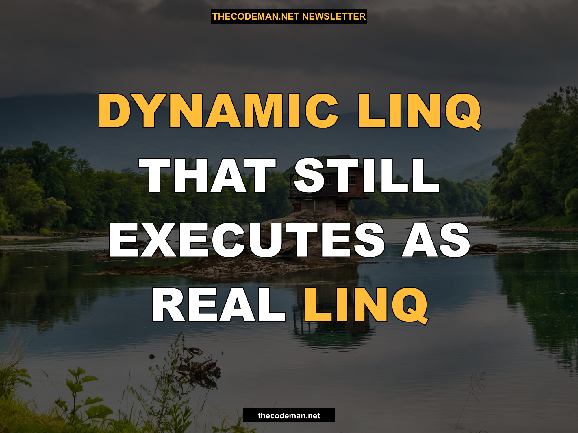 Dynamic LINQ that still executes as real LINQ