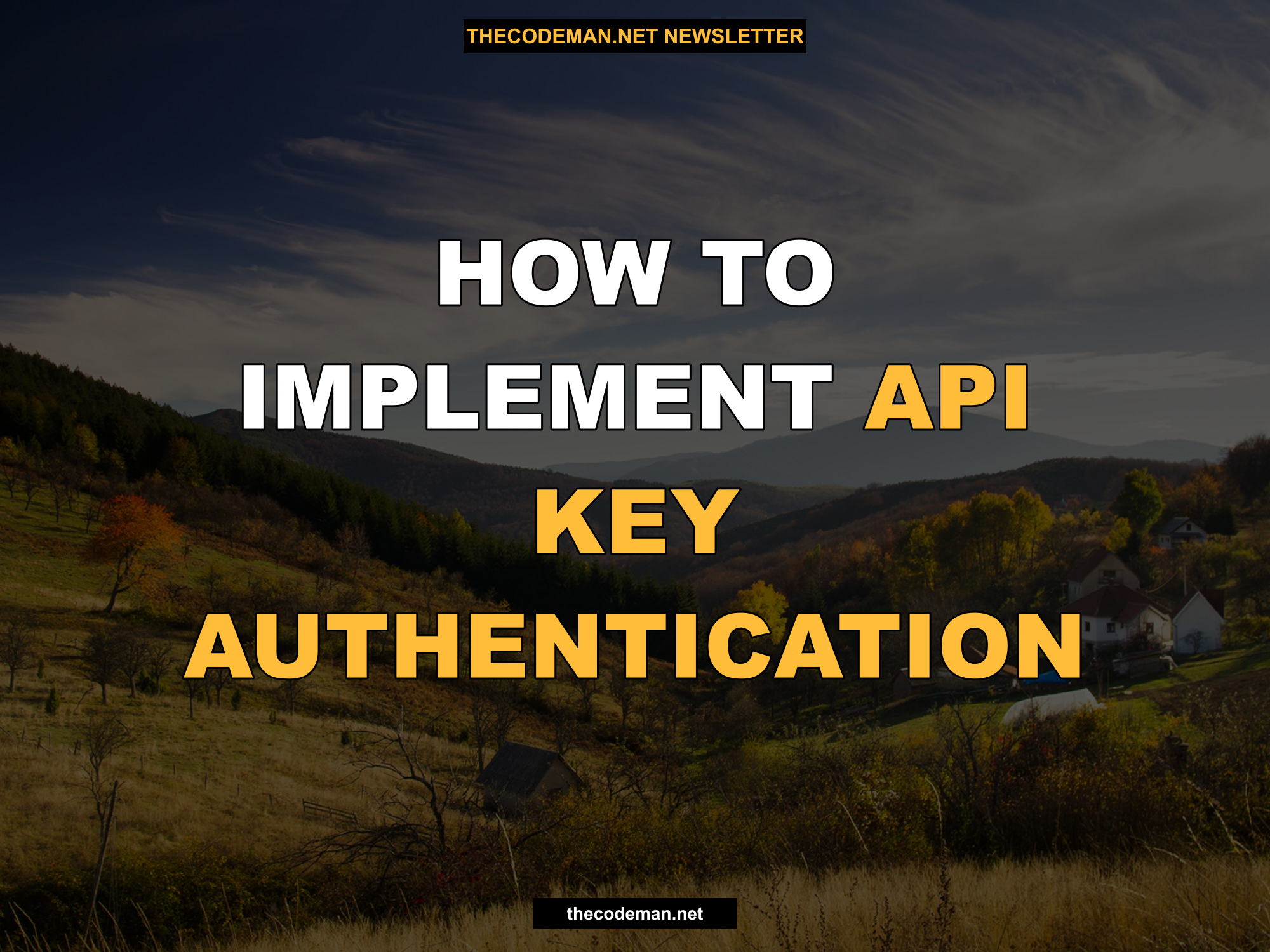 How to implement API Key Authentication