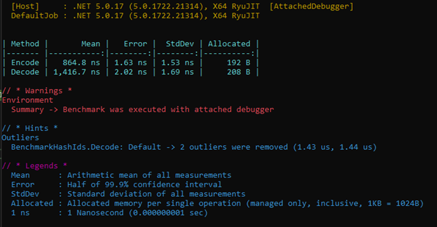 Benchmarks