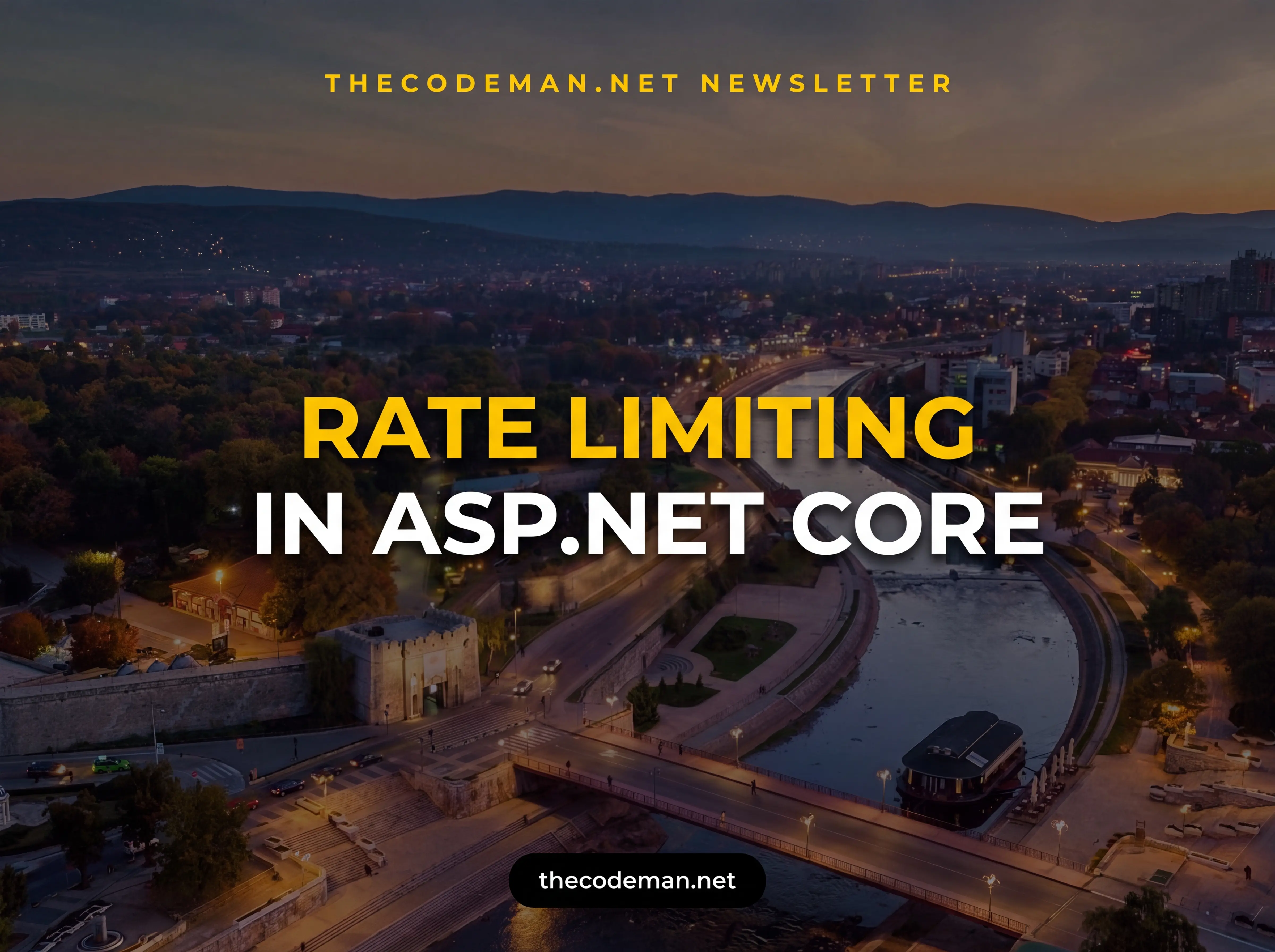 Rate Limiting in ASP.NET Core Without a Library: The Built-in RateLimiter